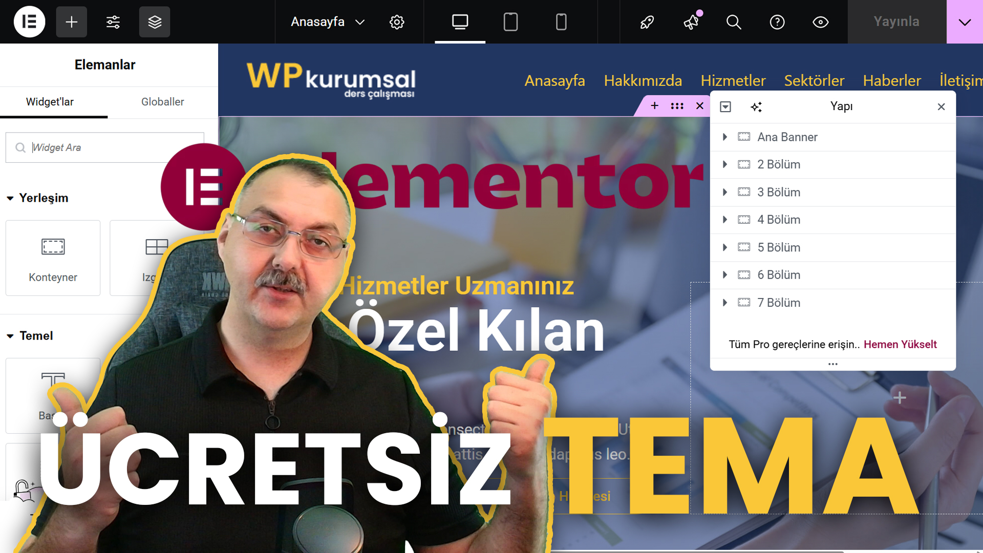 ✅WordPress ile Ücretsiz Kurumsal Site Oluşturma